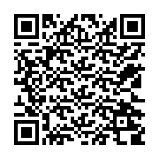 QR-koodi puhelinnumerolle +12522208701