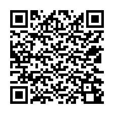 QR код за телефонен номер +12522240184