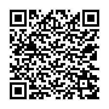 QR-Code für Telefonnummer +12522257584