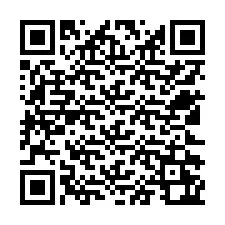 QR код за телефонен номер +12522262044