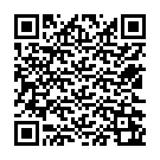 QR kód a telefonszámhoz +12522262046