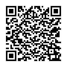 Kode QR untuk nomor Telepon +12522263244