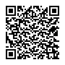 Código QR para número de teléfono +12522265142