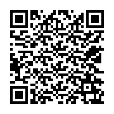 Código QR para número de teléfono +12522267579