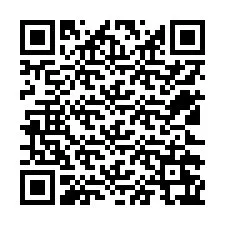 Código QR para número de teléfono +12522267841