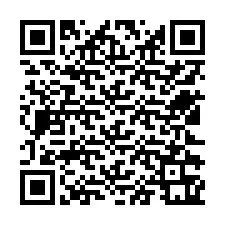 Código QR para número de teléfono +12522361156