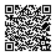 QR kód a telefonszámhoz +12522361517