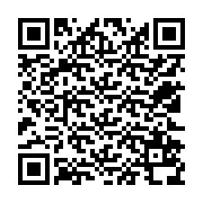 Kode QR untuk nomor Telepon +12522538549