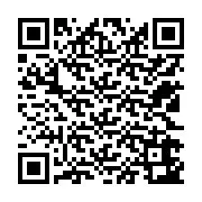 QR kód a telefonszámhoz +12522643825