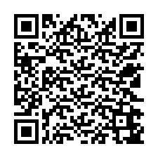 Código QR para número de teléfono +12522647074