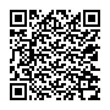 QR-code voor telefoonnummer +12522734348