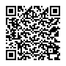 QR-code voor telefoonnummer +12522838610