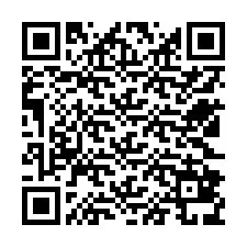 QR kód a telefonszámhoz +12522839436