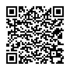 Código QR para número de teléfono +12523034512