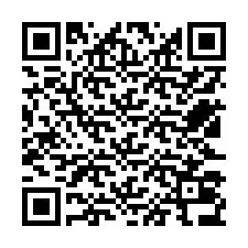 Código QR para número de teléfono +12523036197