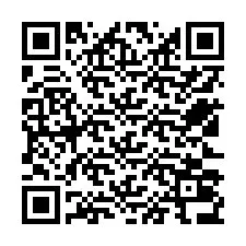 QR код за телефонен номер +12523036313