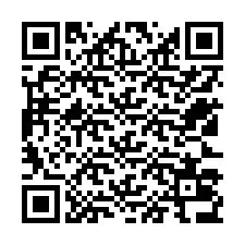 QR-code voor telefoonnummer +12523036505