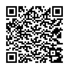 Kode QR untuk nomor Telepon +12523083432