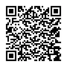 Código QR para número de teléfono +12523086946