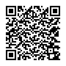 Codice QR per il numero di telefono +12523342772