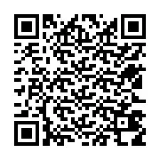 QR-koodi puhelinnumerolle +12523418142