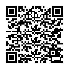 QR-koodi puhelinnumerolle +12523433664