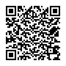 QR код за телефонен номер +12523434057