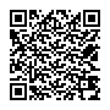 QR код за телефонен номер +12523434827