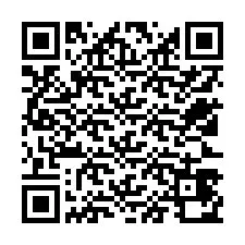 QR-koodi puhelinnumerolle +12523470809