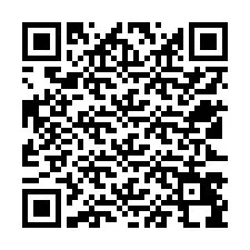 QR-код для номера телефона +12523498454