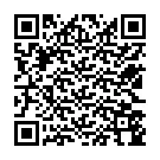 Código QR para número de teléfono +12523544326