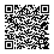 QR-koodi puhelinnumerolle +12523547665