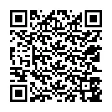 Codice QR per il numero di telefono +12523547858