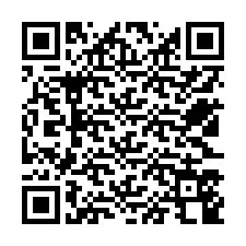 QR код за телефонен номер +12523548433