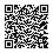 QR код за телефонен номер +12523549901