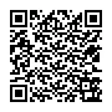 QR-code voor telefoonnummer +12523563402