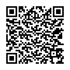 Kode QR untuk nomor Telepon +12523574874