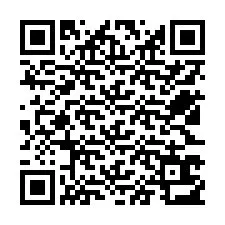 QR-код для номера телефона +12523613423