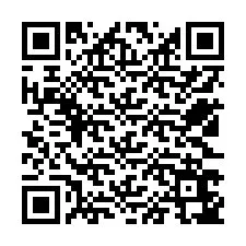 Código QR para número de teléfono +12523647633