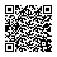 QR kód a telefonszámhoz +12523647638