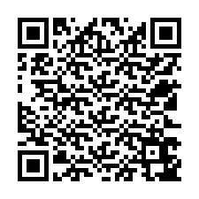 QR-koodi puhelinnumerolle +12523647644