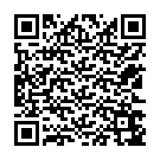 QR-koodi puhelinnumerolle +12523647645