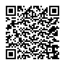 QR kód a telefonszámhoz +12523647889