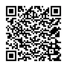 QR Code สำหรับหมายเลขโทรศัพท์ +12524017003