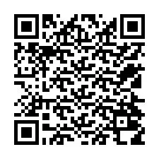 QR kód a telefonszámhoz +12524018641