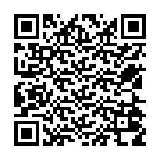 Código QR para número de teléfono +12524018803