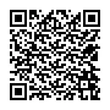 Código QR para número de teléfono +12524069526