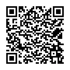 QR код за телефонен номер +12524069527