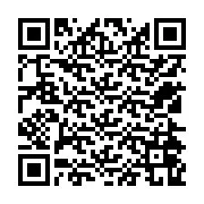 QR-код для номера телефона +12524069845