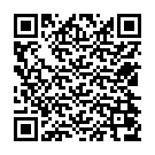 Código QR para número de teléfono +12524076096